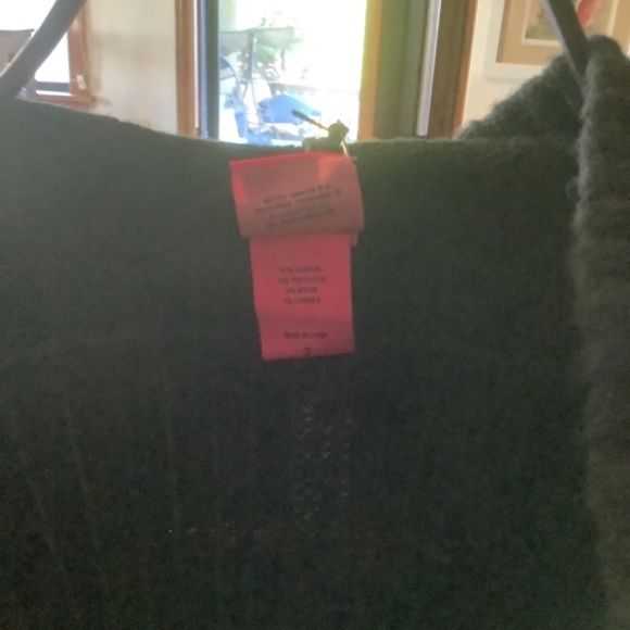 Torrid Betsy Johnson Size 2 Black SIP UP SWEATER NWT - Picture 4 of 5